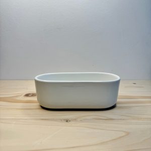 Rectangle White Ceramic Pot – Planter