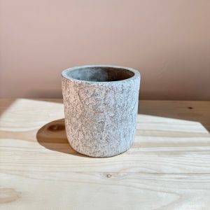 White Cement Pot – Planter