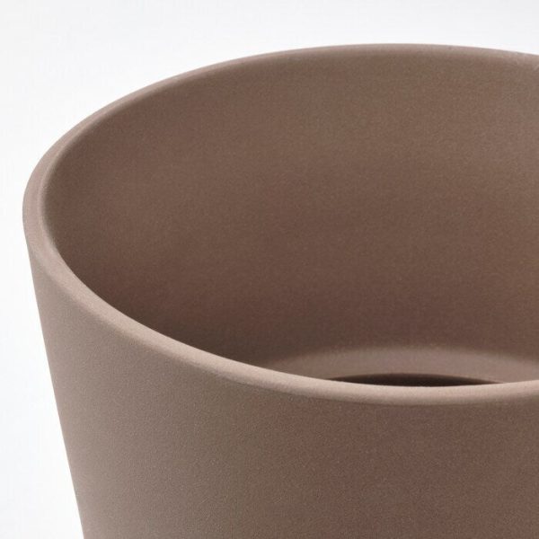 Brown Ceramic Pot - Planter - Image 3