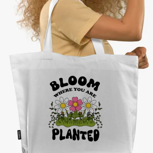 Bloom Tote bag (wide)