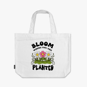 Bloom Tote bag (wide)