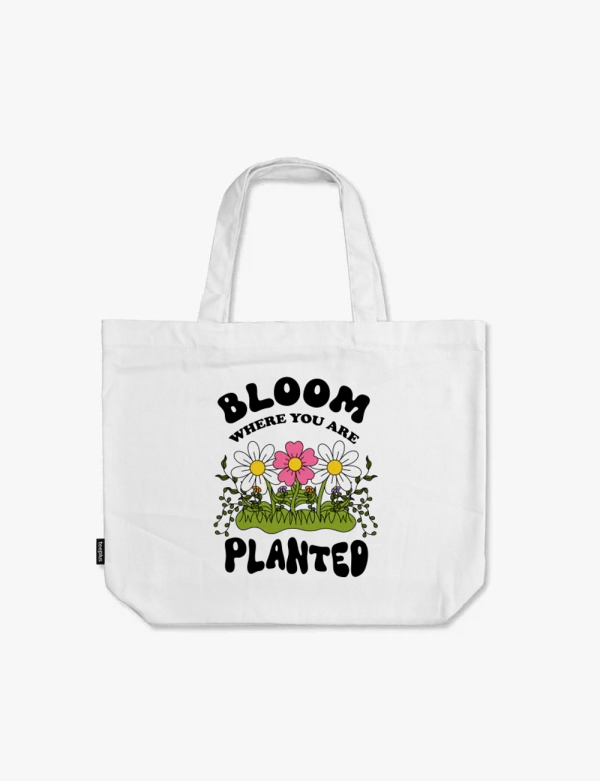 Bloom Tote bag (wide) - Image 2