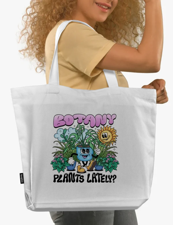 Bought Any Plants Lately? Tote bag (wide)