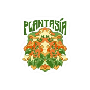 The Face of Plantasia Stickers