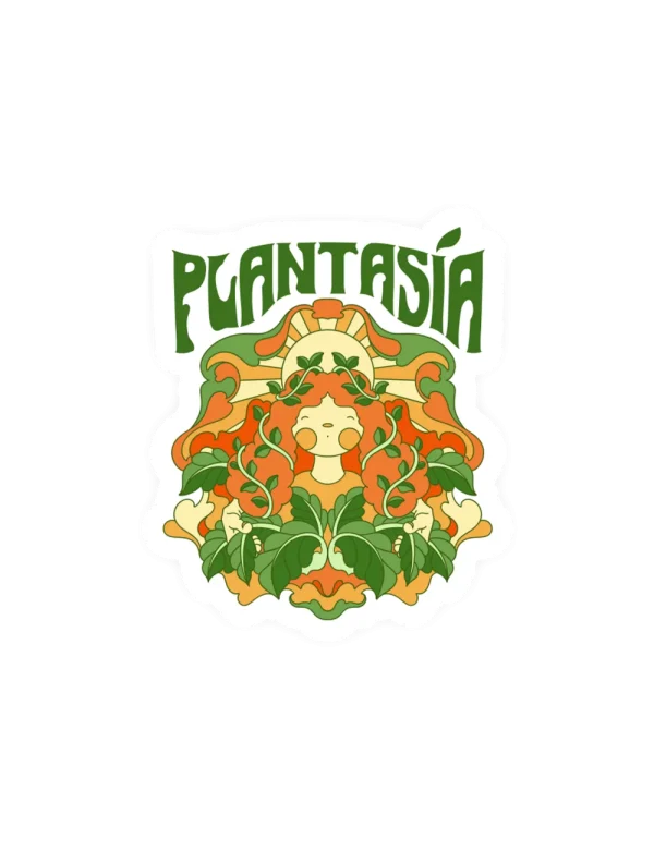 The Face of Plantasia Stickers